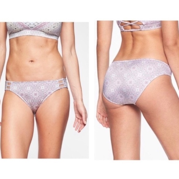 Athleta Aquxalux Ladder Front Bikini Bottom - Picture 1 of 5